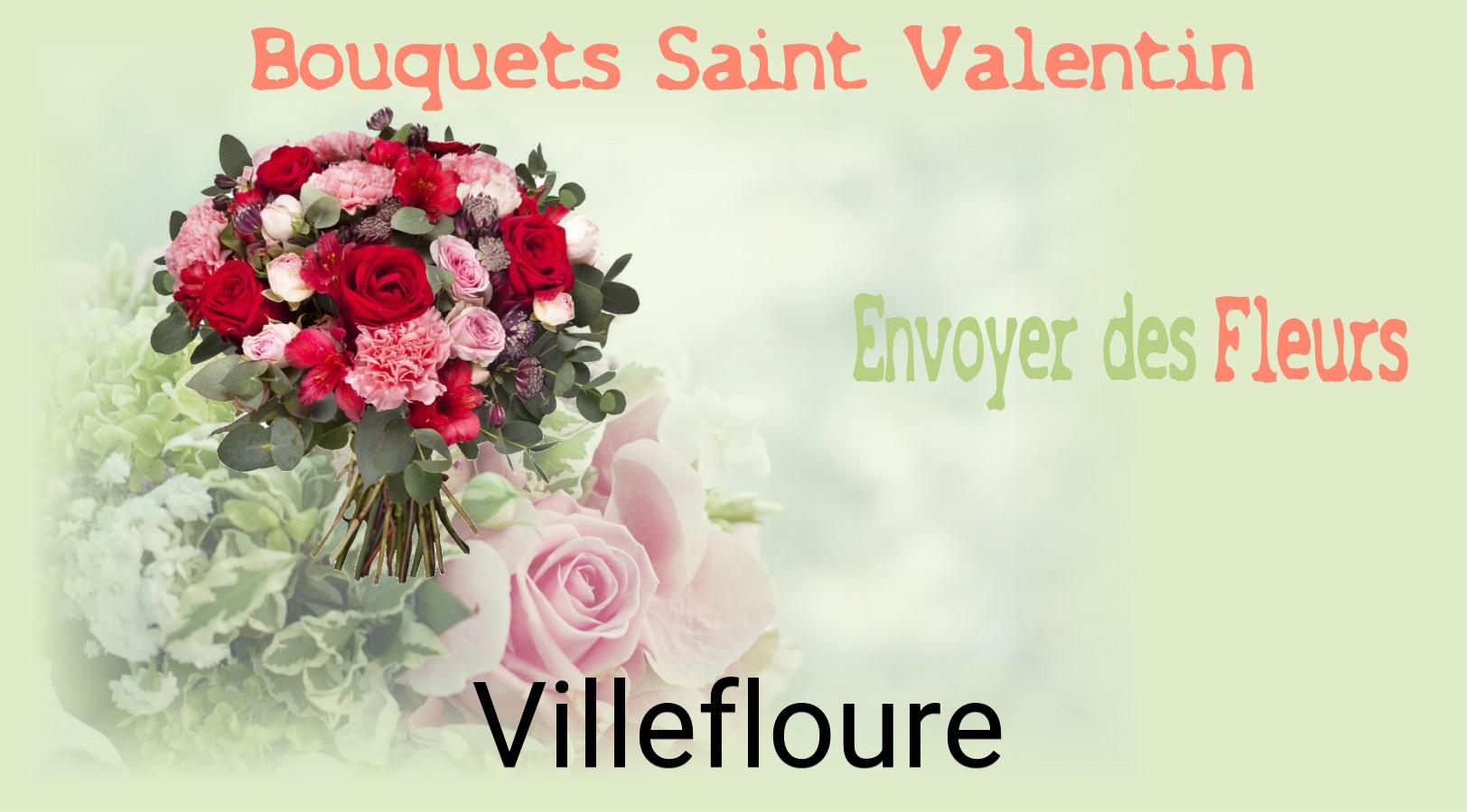 Roses de Saint-Valentin livrées à Villefloure