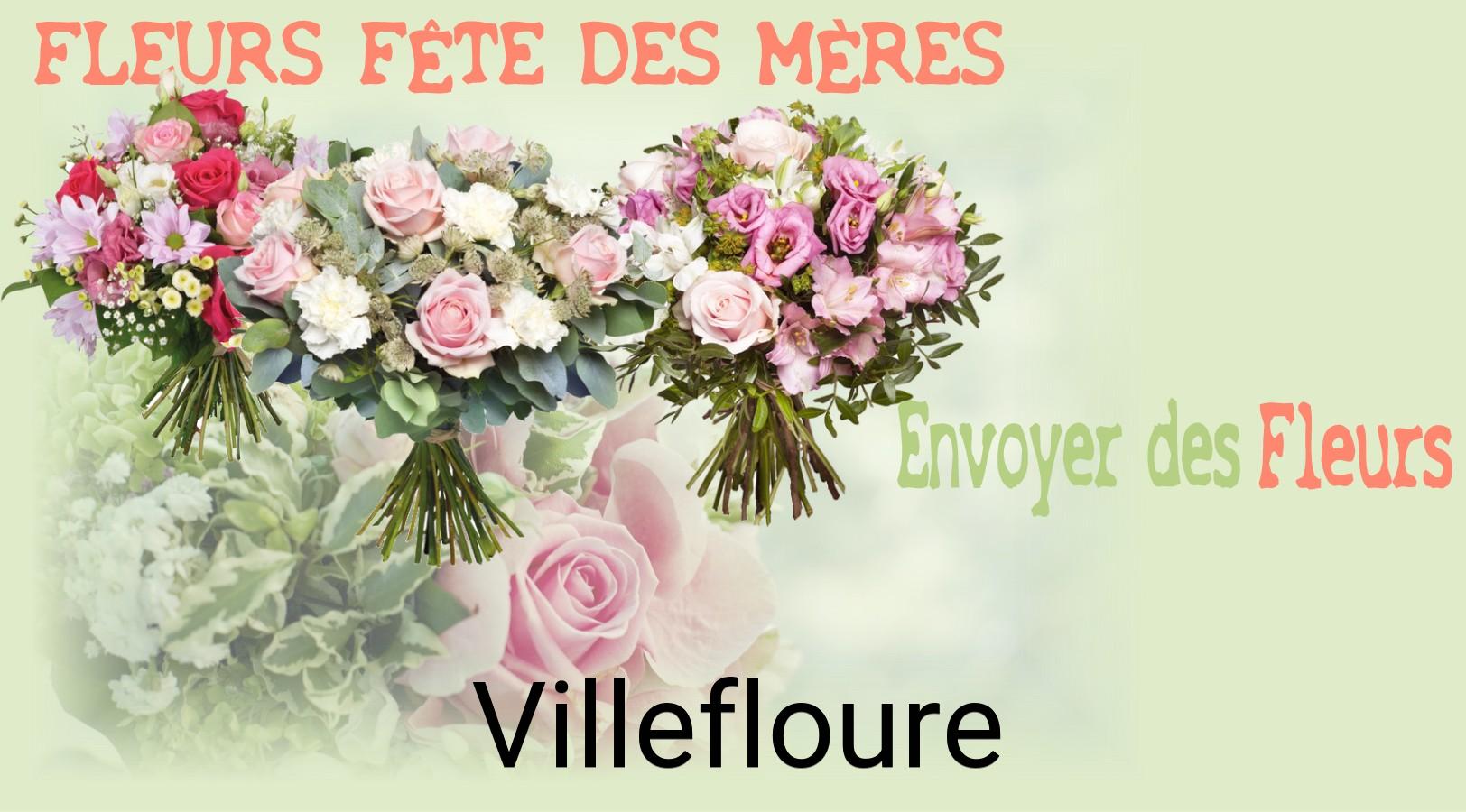 Bouquet de Fête des Mères livré à Villefloure